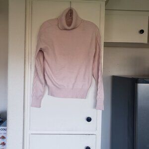 Laundry by Shely Segal Pink Turtleneck Sweater Size Med
